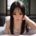 普通用户晓月头像，年轻女性普通用户形象